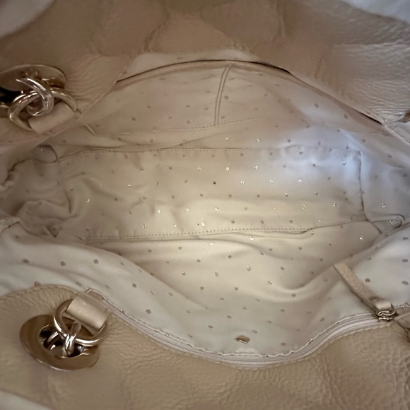 ✨Like New!! KATE SPADE Gold Coast Georgina Quilted Leather Cashew Handbag Purse - Picture 6 of 16